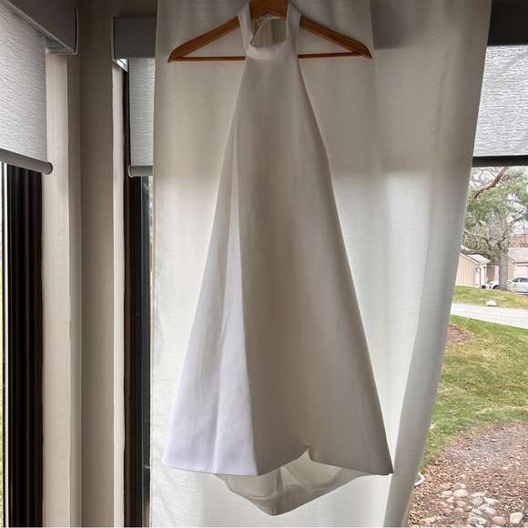 NWOT Mango Bobiet Halter Dress in Natural White - Picture 3 of 9